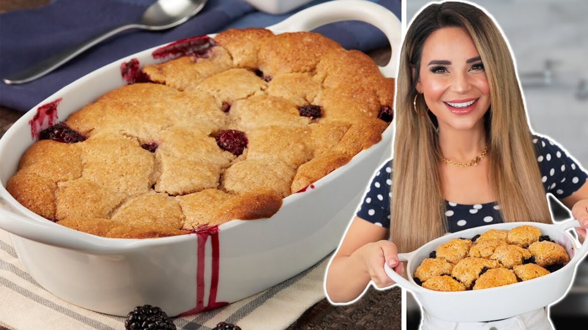 The PERFECT Blackberry Cobbler Recipe - Baking Basics