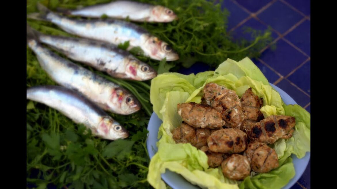 [ENG] Grilled Sardine Kefta / كفتة السردين مشوية  - CookingWithAlia - Episode 446