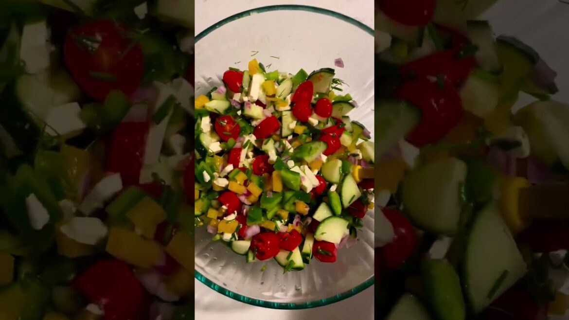 Israeli Salad Recipe