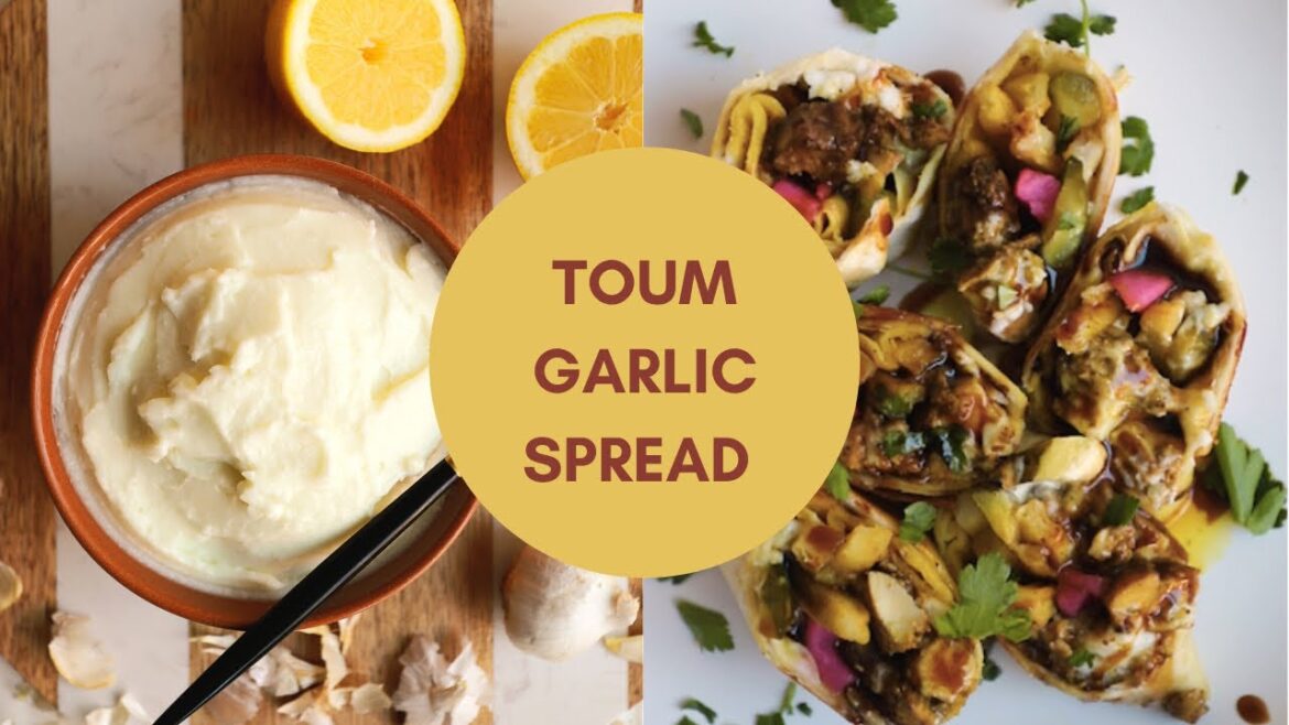 HOW TO MAKE TOUM – LEBANESE GARLIC SPREAD! Perfect For Shawarma HOW TO MAKE TOUM - LEBANESE GARLIC SPREAD! Perfect For Shawarma
