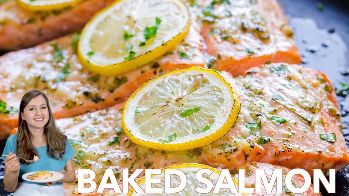 How To Make Baked Salmon with Garlic and Dijon - Under 30 Minutes