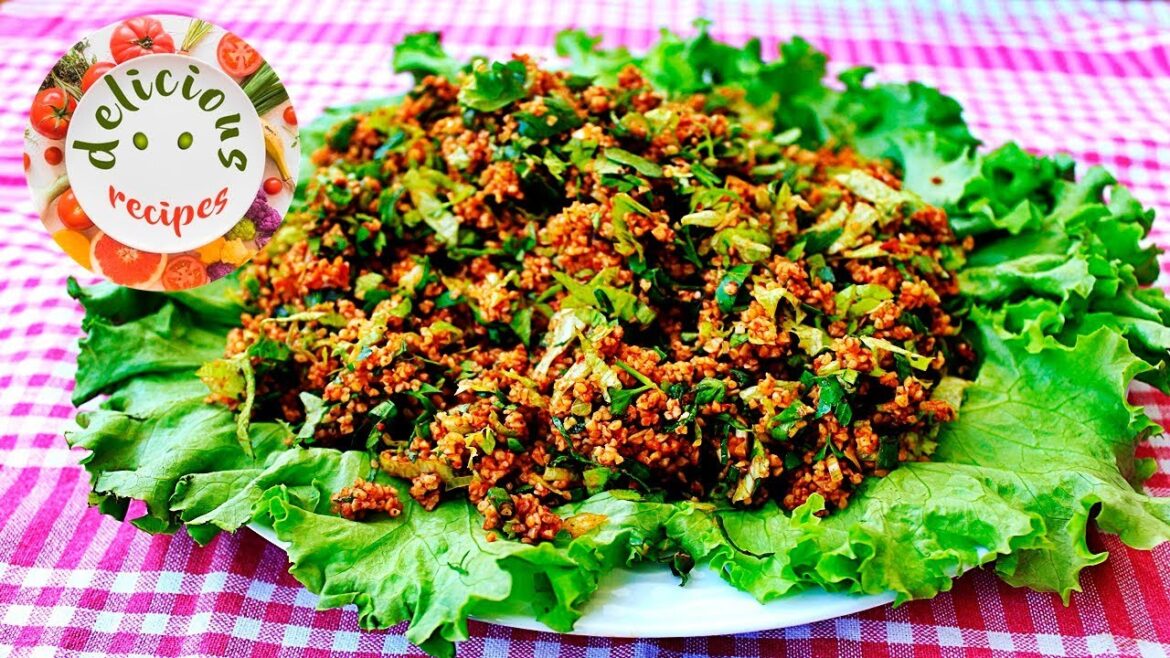 Kisir Recipe | Turkish Bulgur Salad