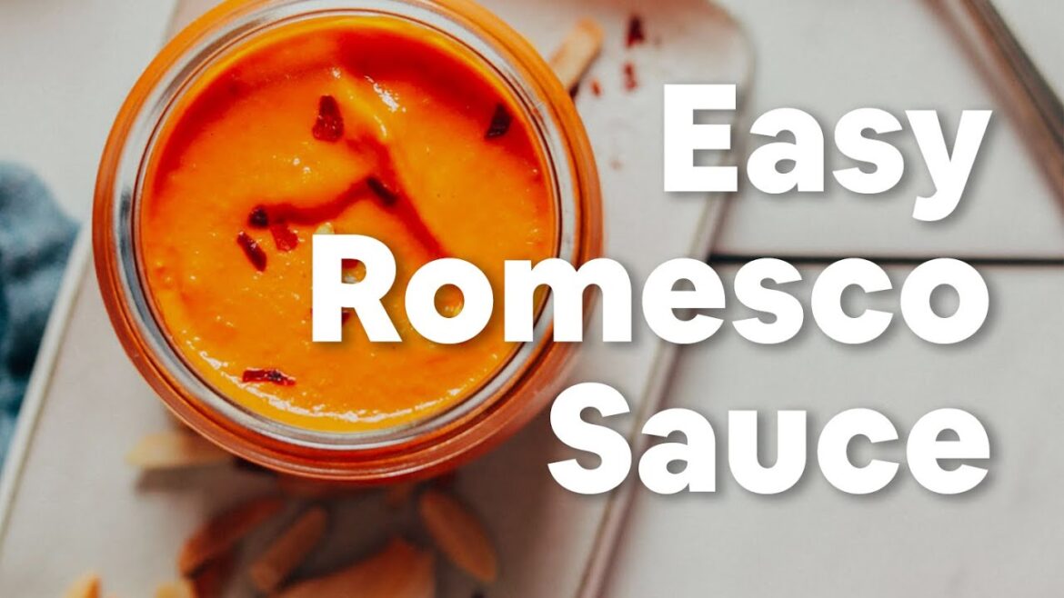 Easy Romesco Sauce (7 ingredients!) | Minimalist Baker Recipes Easy Romesco Sauce (7 ingredients!) | Minimalist Baker Recipes