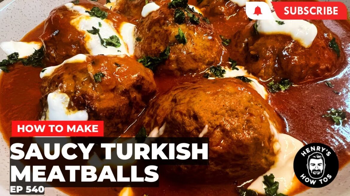How To Make Saucy Turkish Meatballs | Ep 540 How To Make Saucy Turkish Meatballs | Ep 540