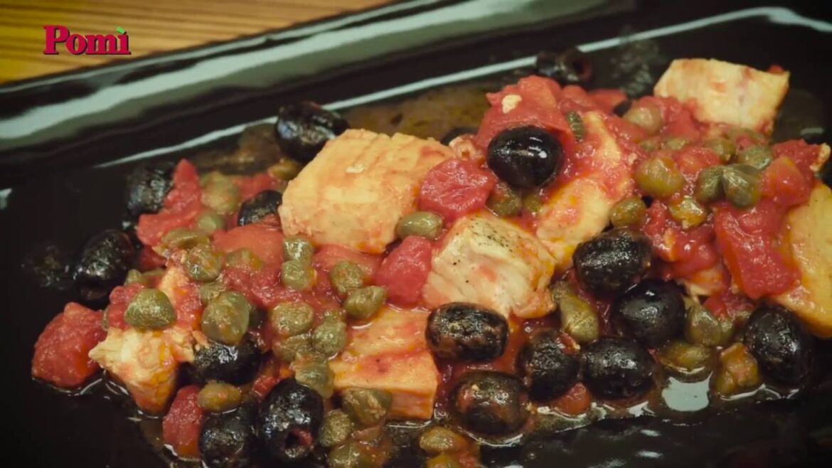 Mediterranean Swordfish with tomatoes and capers Mediterranean Swordfish with tomatoes and capers