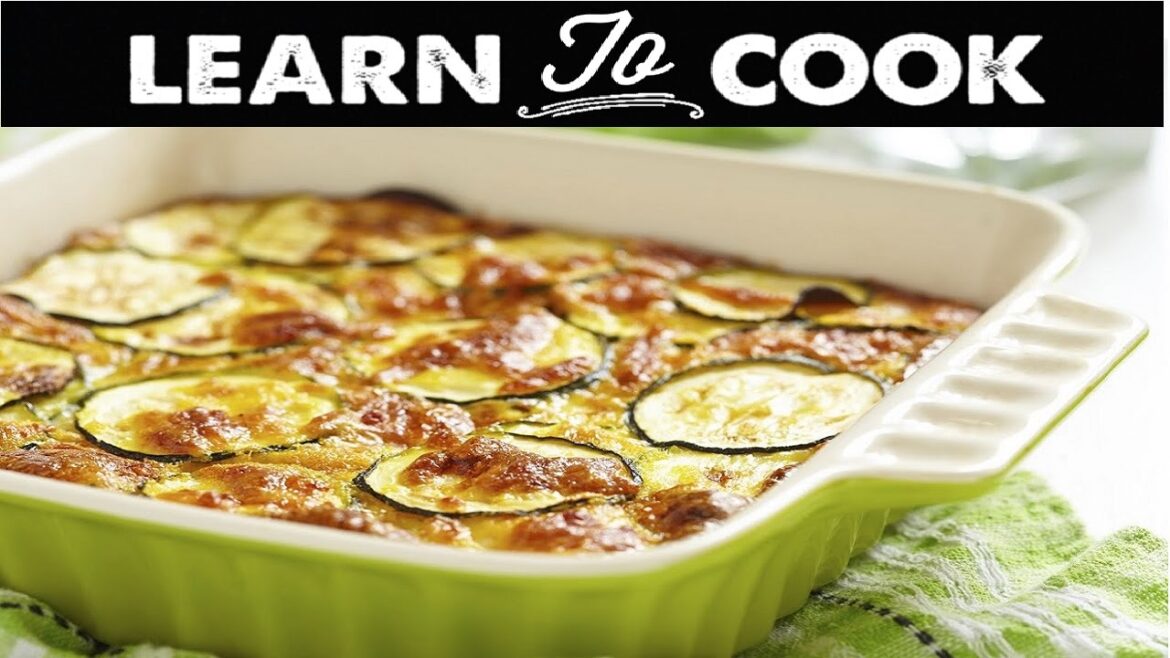 How to Cook Baked Zucchini