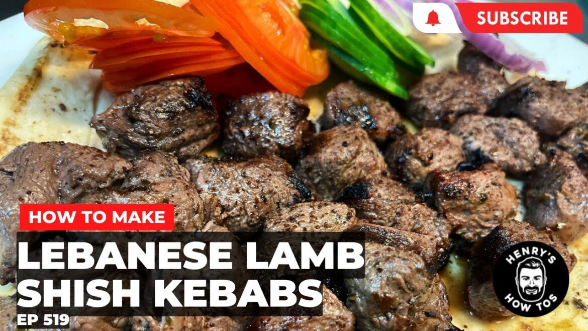 How To Make Lebanese Lamb Shish Kebabs | Ep 519 How To Make Lebanese Lamb Shish Kebabs | Ep 519