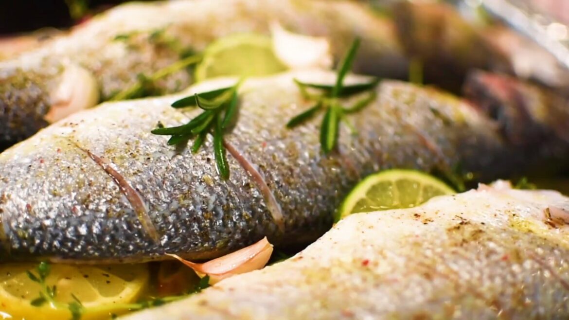 How to bake whole fish - Branzino