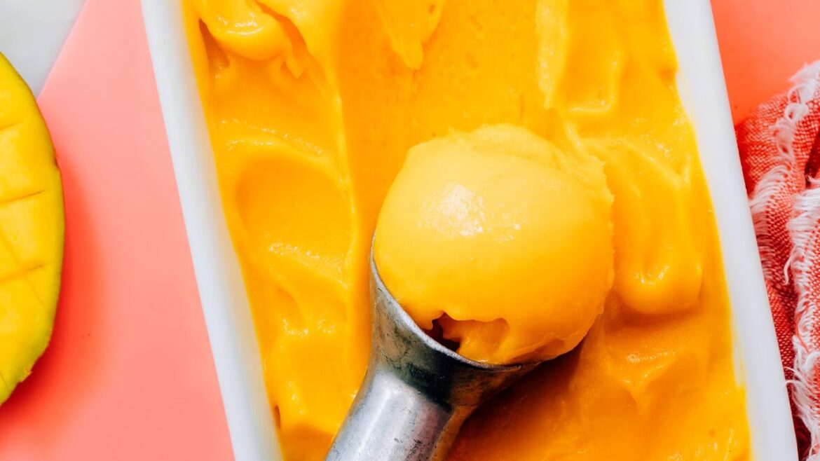 3-Ingredient Mango Sorbet (No-Churn!) | Minimalist Baker Recipes 3-Ingredient Mango Sorbet (No-Churn!) | Minimalist Baker Recipes