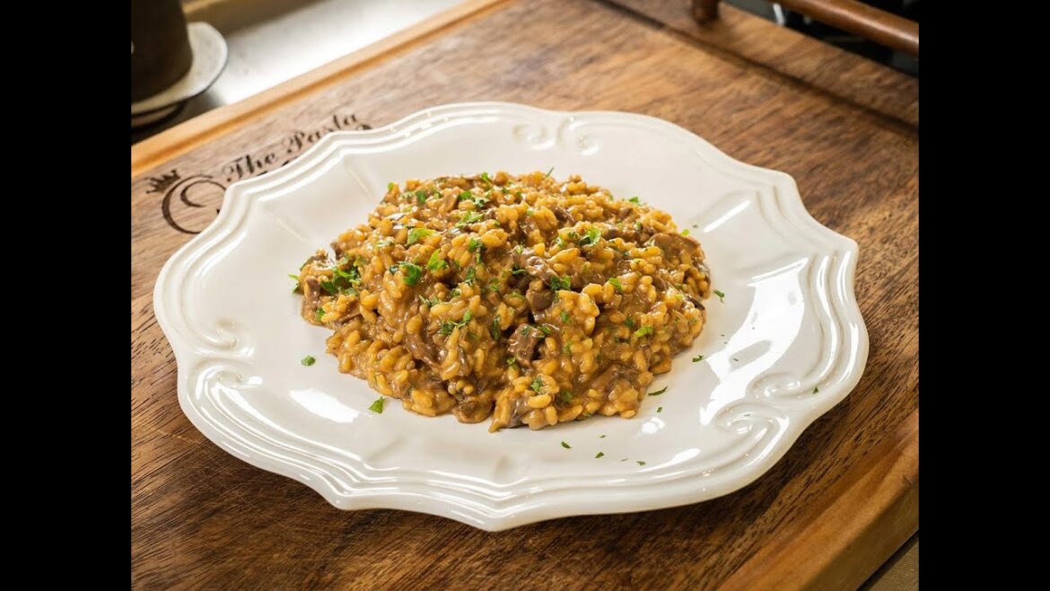 Porcini Mushroom Risotto Recipe: Italian Comfort Food