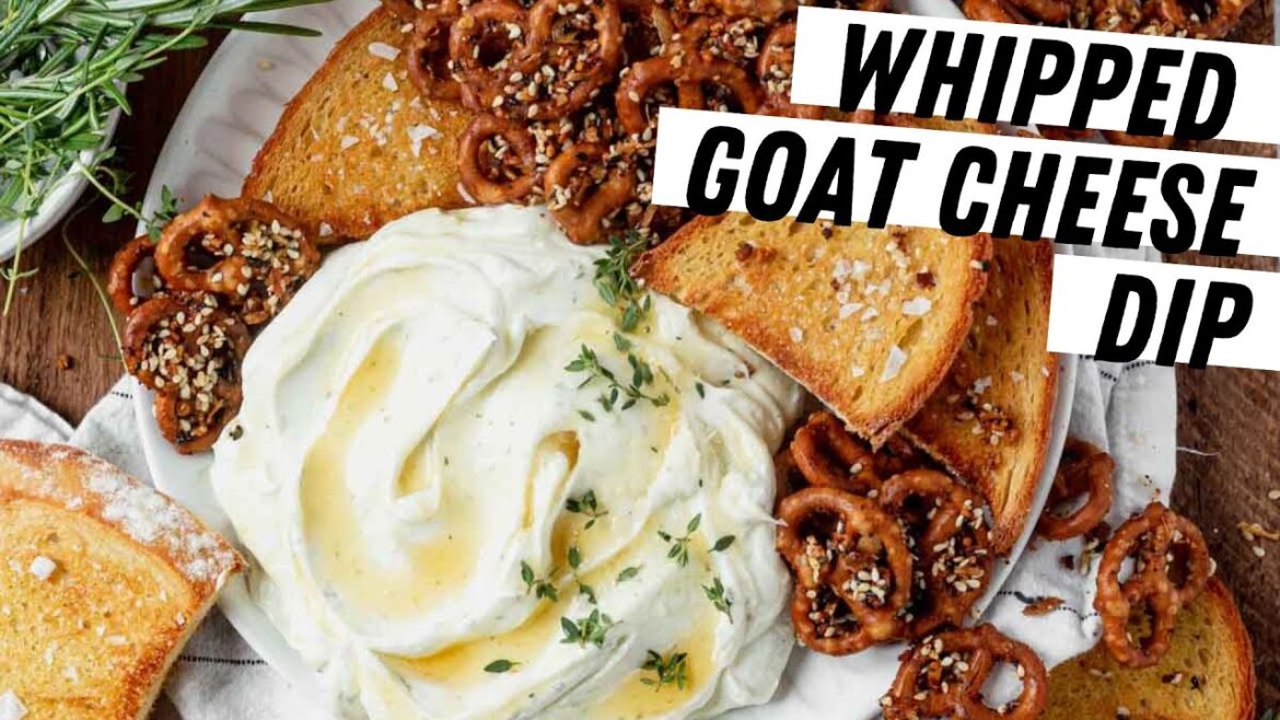 Whipped Goat Cheese (Your New Favorite Appetizer!) Whipped Goat Cheese (Your New Favorite Appetizer!)