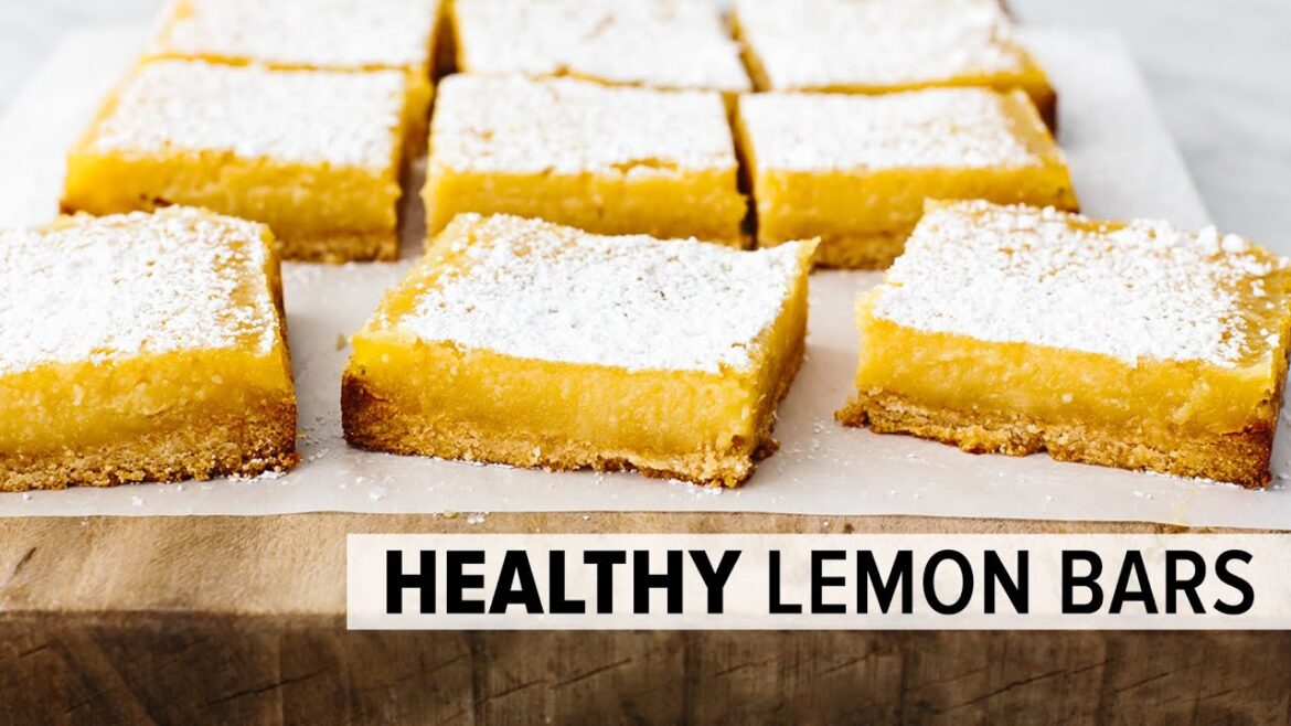 LEMON BARS | easy, healthy, gluten-free lemon bars LEMON BARS | easy, healthy, gluten-free lemon bars