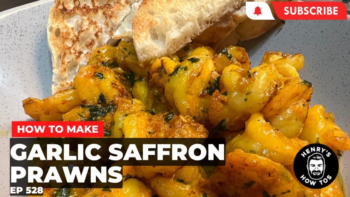 How To Make Garlic Saffron Prawns | Ep 528 How To Make Garlic Saffron Prawns | Ep 528