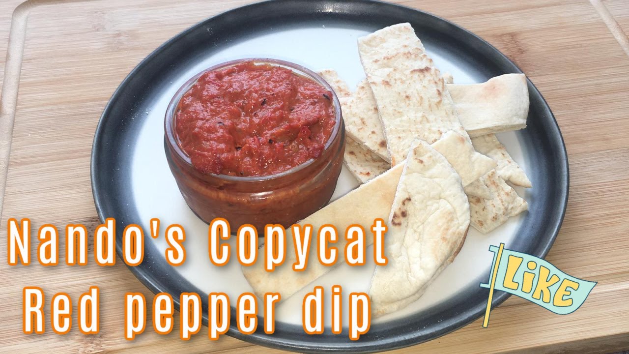 Nando's copy cat Red Pepper Dip Quick and easy recipe! Dining and