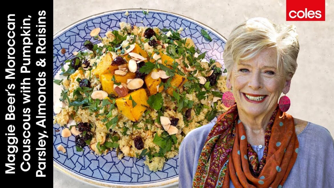 Maggie Beer's Moroccan Couscous with Pumpkin