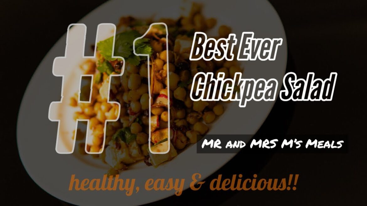 Best ever Moroccan chickpea salad