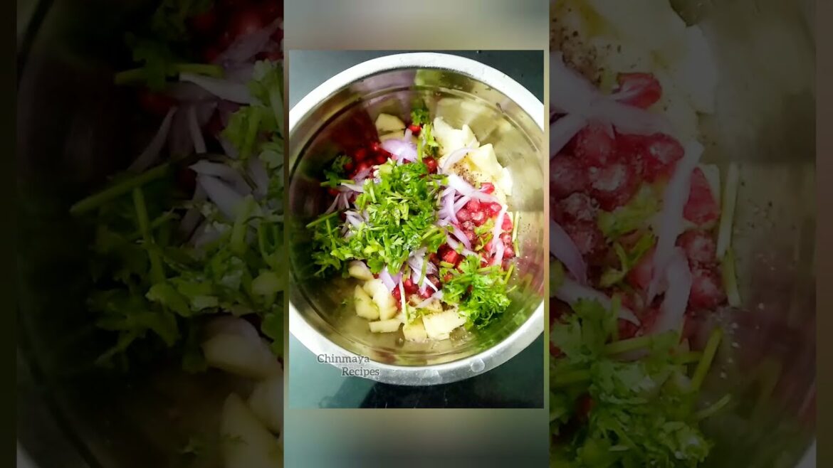 Healthy Apple Pomegranate Salad|Salad recipes|Healthy Recipes#salad Healthy Apple Pomegranate Salad|Salad recipes|Healthy Recipes#salad