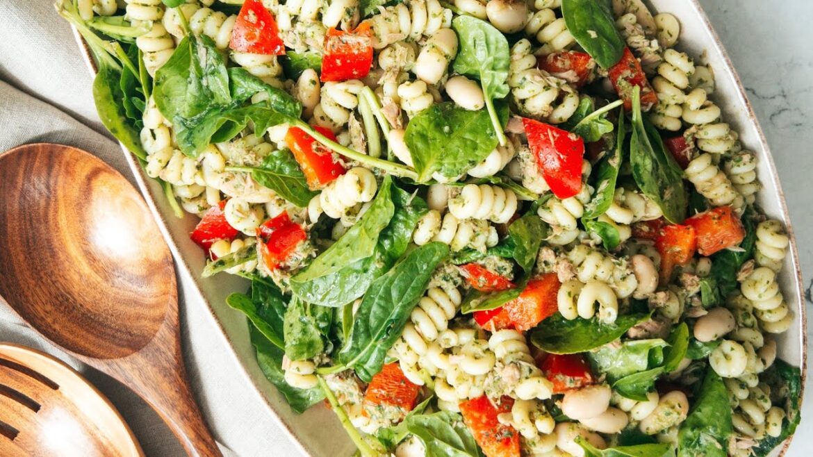 Tuna and White Bean Pasta Salad