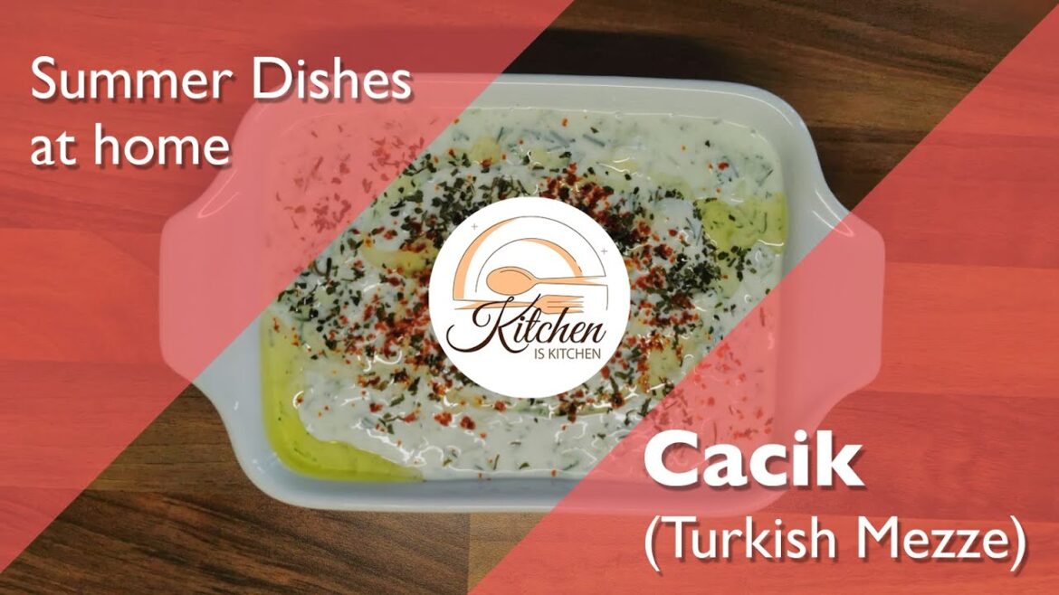 Delicious Turkish Meze – CACIK Delicious Turkish Meze - CACIK