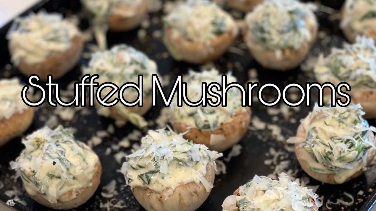 Stuffed Mushrooms Spinach and Cream Cheese Stuffed Mushrooms easy