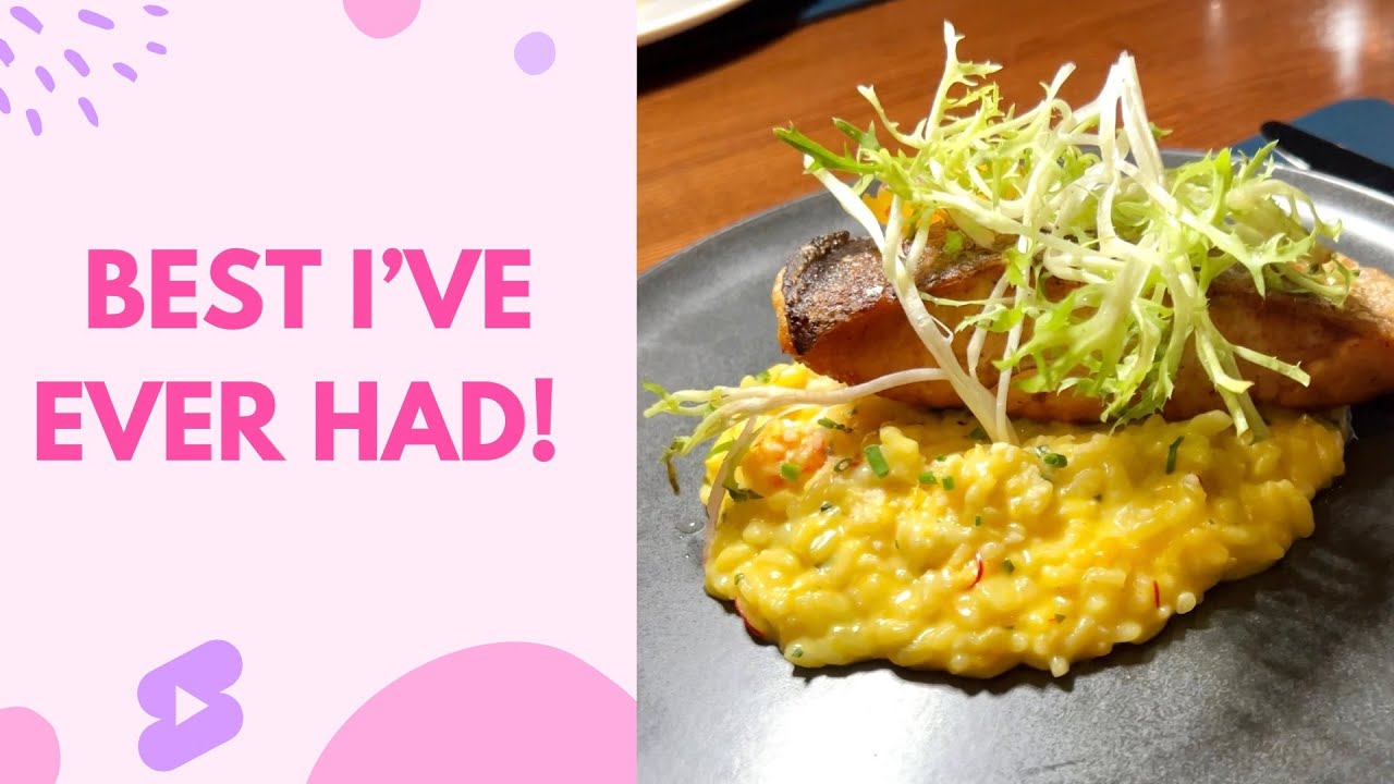 BEST risotto I've ever had! Gordon Ramsay Steakhouse Dining and Cooking