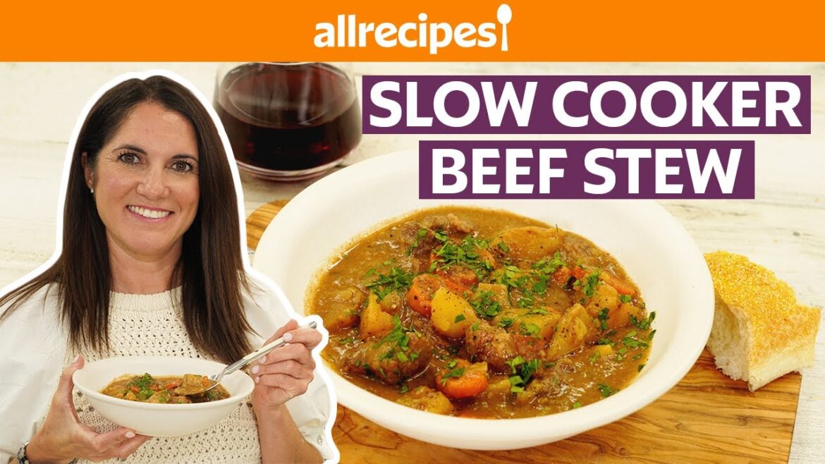 How to Make Slow Cooker Beef Stew | Get Cookin' | Allrecipes.com