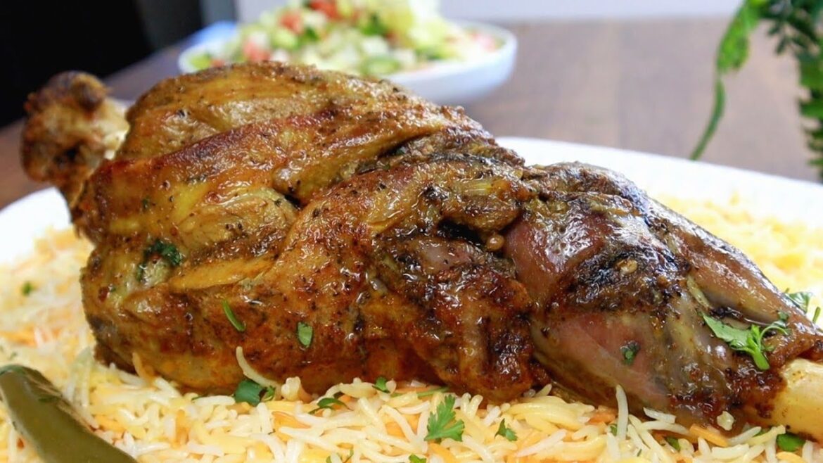 طبخ فخذ الخروف والرز بهذة الطريقة الفخمة بالفرن يجعلها روعة للعزايم! Cooking DELICIOUS Leg of Lamb طبخ فخذ الخروف والرز بهذة الطريقة الفخمة بالفرن يجعلها روعة للعزايم! Cooking DELICIOUS Leg of Lamb