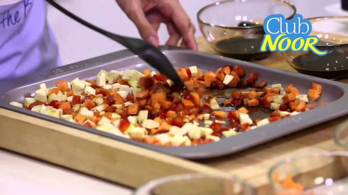 Easy Cuscus Salad with Roasted Vegetables and Herb