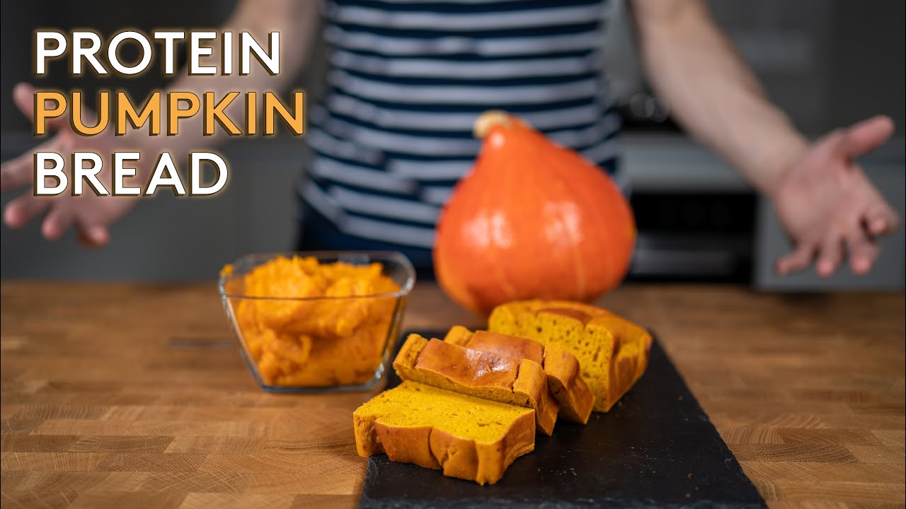 AMAZING Protein Pumpkin Bread Low Calorie and made from scratch