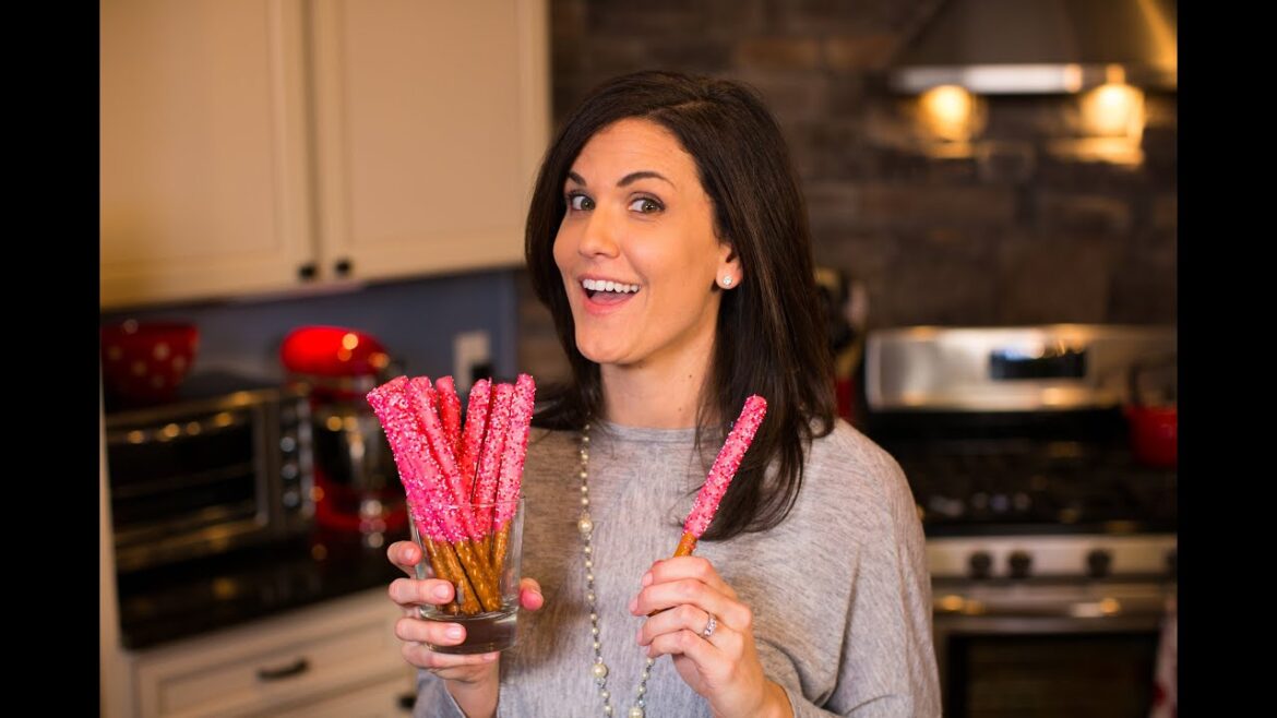 Quick & Tasty Dipped Pretzel Sticks!