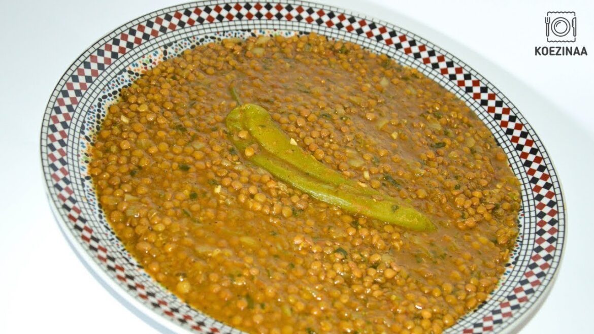 MOROCCAN LENTIL SOUP – MAROKKAANSE LINZENZOEP – LE3DES ♥ MOROCCAN LENTIL SOUP - MAROKKAANSE LINZENZOEP - LE3DES ♥