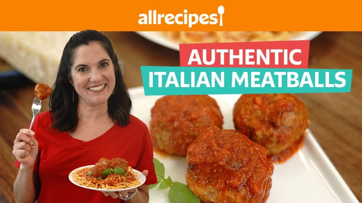 Easy & Delicious Authentic Italian Meatballs | Perfect for Spaghetti n’ Meatballs at Home! Easy & Delicious Authentic Italian Meatballs | Perfect for Spaghetti n' Meatballs at Home!