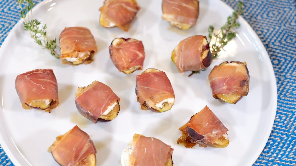 Prosciutto Wrapped Figs