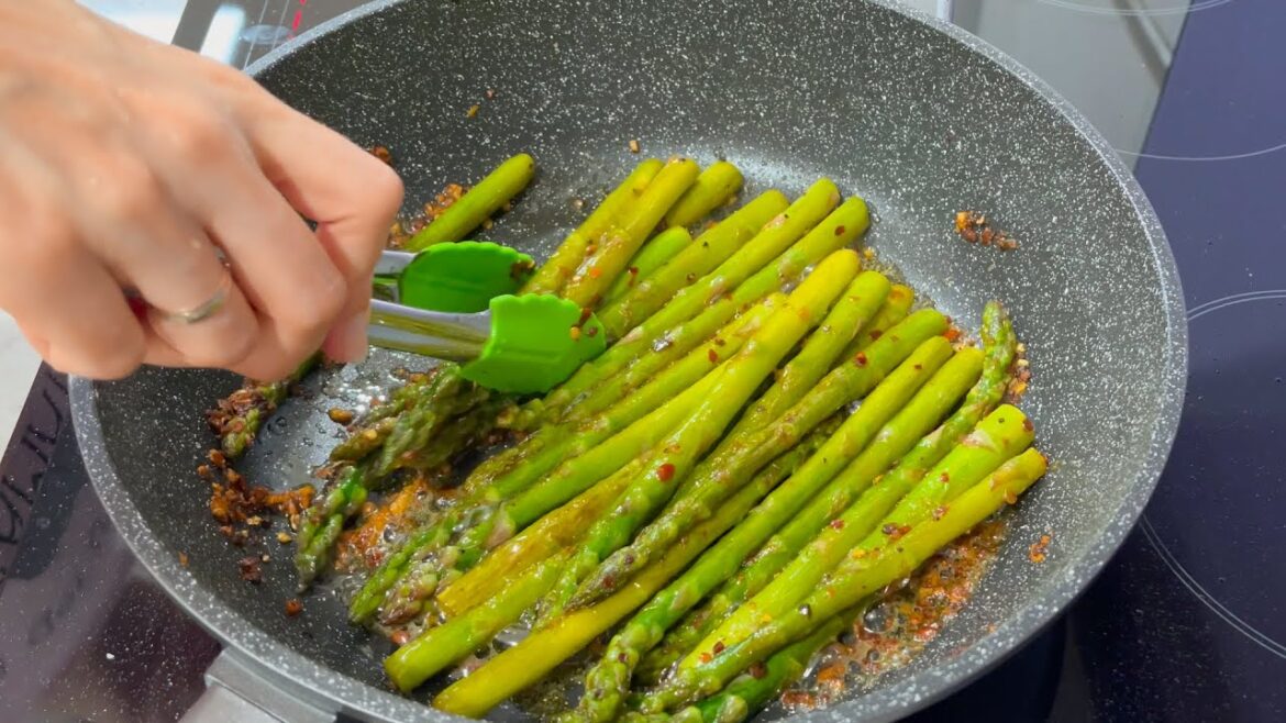 I wish I knew this easy asparagus recipe before – How to Cook Asparagus in a Pan I wish I knew this easy asparagus recipe before - How to Cook Asparagus in a Pan
