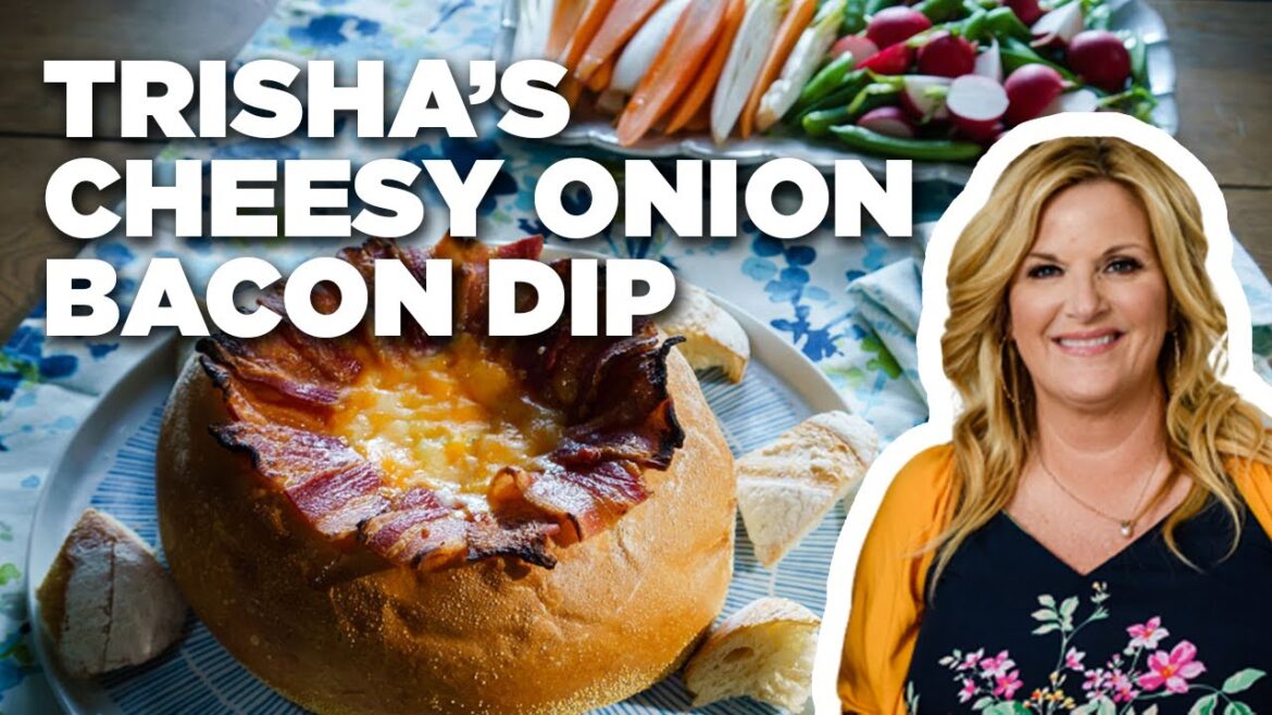 Cheesy Caramelized Onion Bacon Dip with Trisha Yearwood | Trisha’s Southern Kitchen | Food Network Cheesy Caramelized Onion Bacon Dip with Trisha Yearwood | Trisha's Southern Kitchen | Food Network