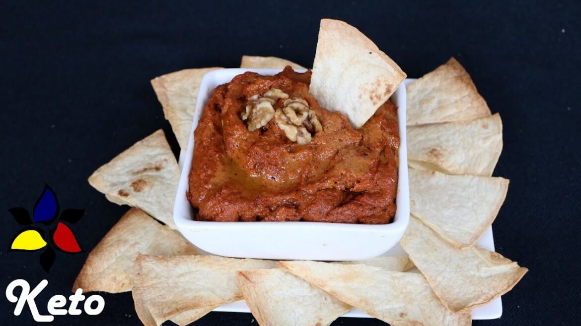 Muhammara (Red Pepper and Walnut Spread) – low carb/keto, gluten free Muhammara (Red Pepper and Walnut Spread) – low carb/keto, gluten free