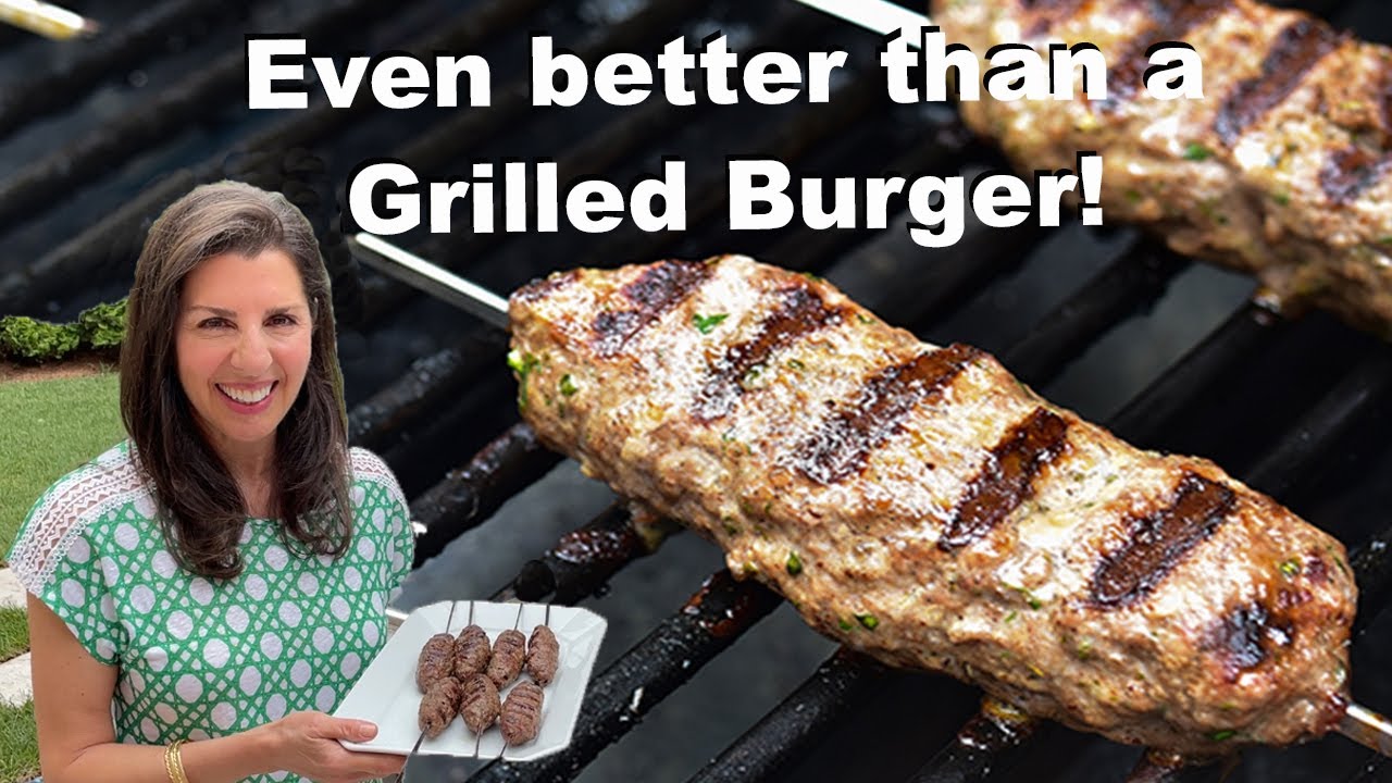 Lebanese Grilled Kafta, even better than a burger! Dining and Cooking