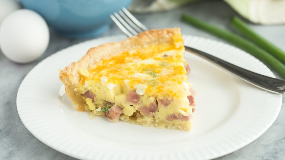 Puff Pastry Ham And Cheese Quiche Recipe Puff Pastry Ham And Cheese Quiche Recipe