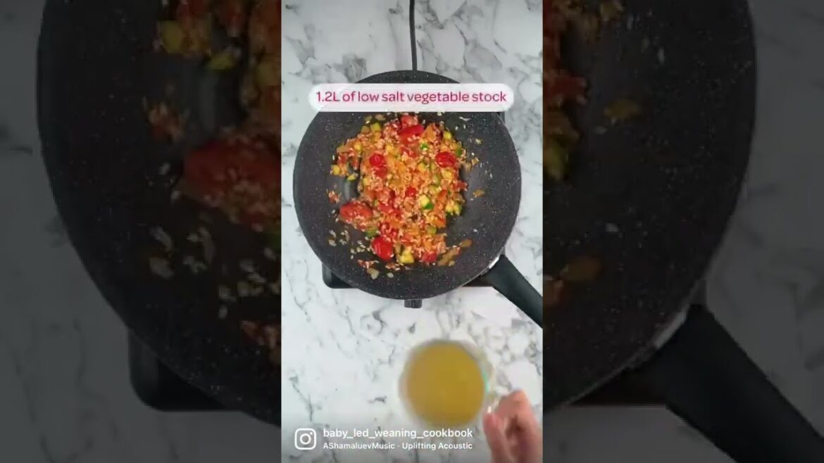 Tomato & Courgette Risotto | Baby Led Weaning Recipes | BLW Advice