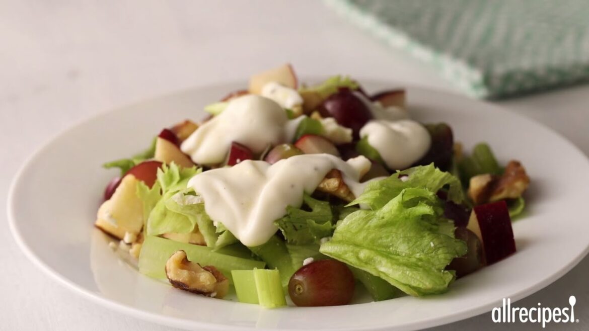 How to Make Layered Waldorf Salad | Salad Recipes | Allrecipes.com How to Make Layered Waldorf Salad | Salad Recipes | Allrecipes.com