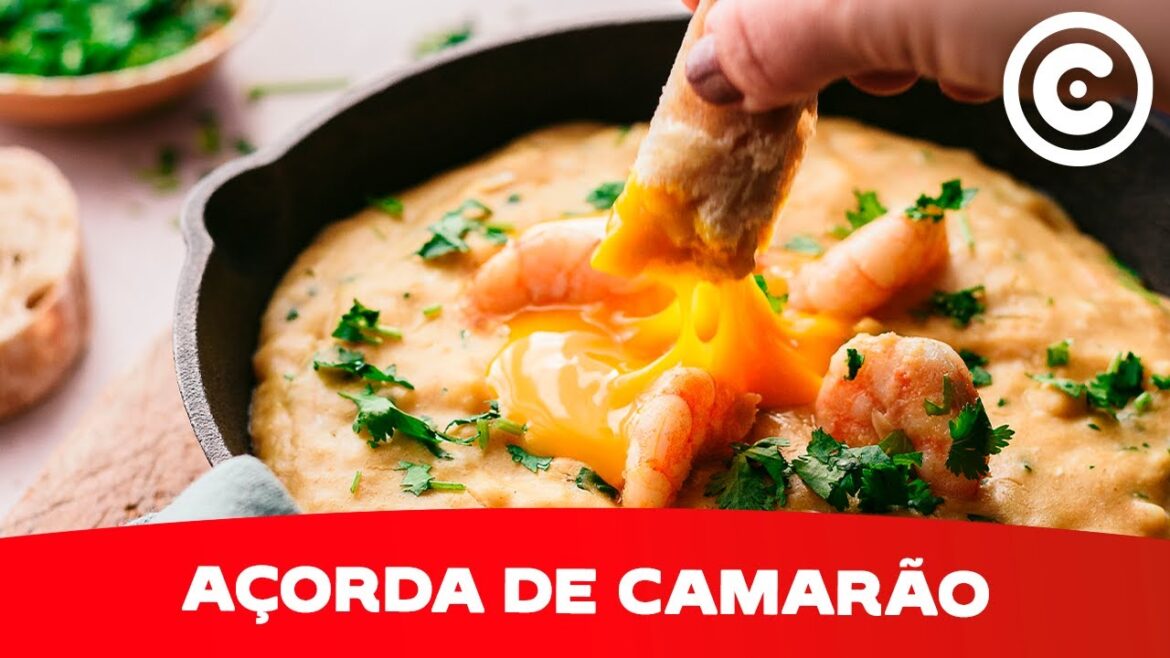 Como fazer Açorda de Camarão | Receita Continente