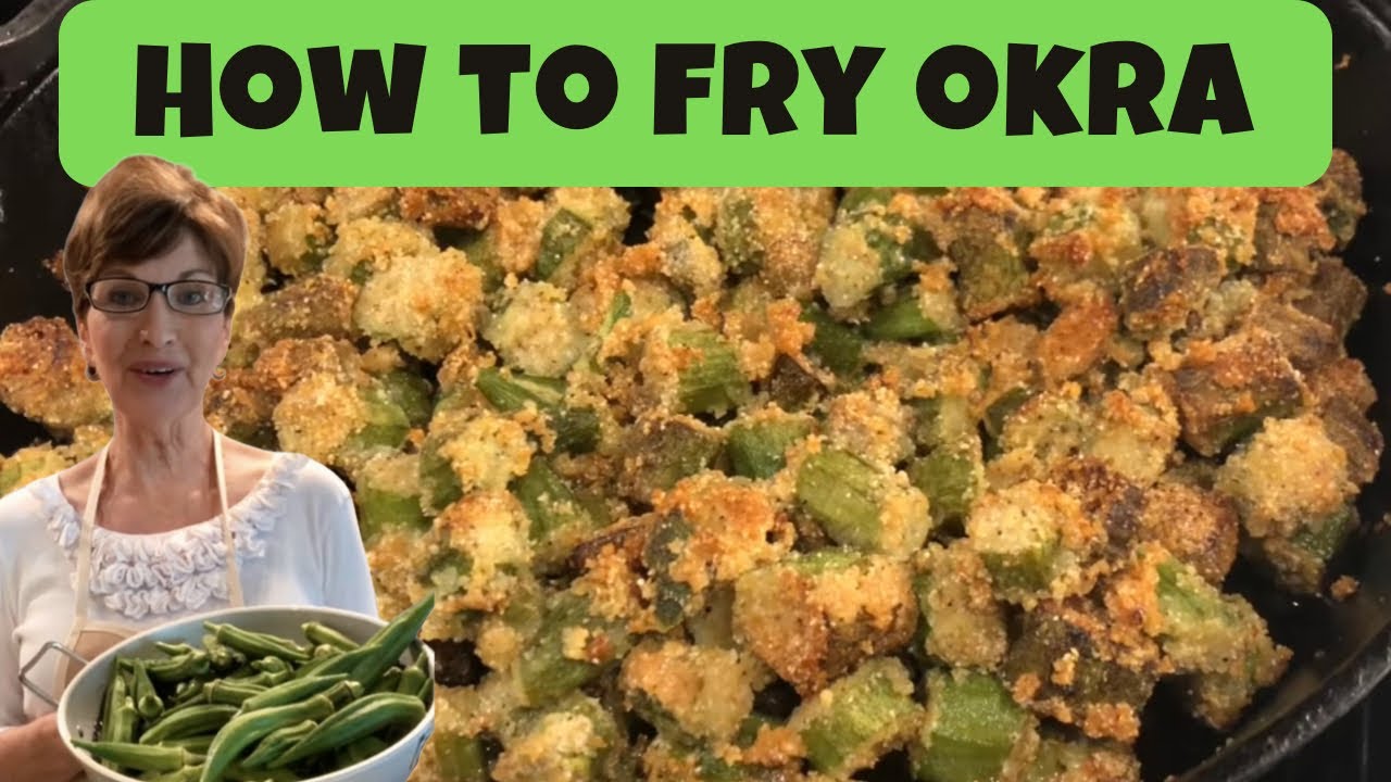 How to FRY OKRA Okra Recipe Cooking with Val Dining and Cooking