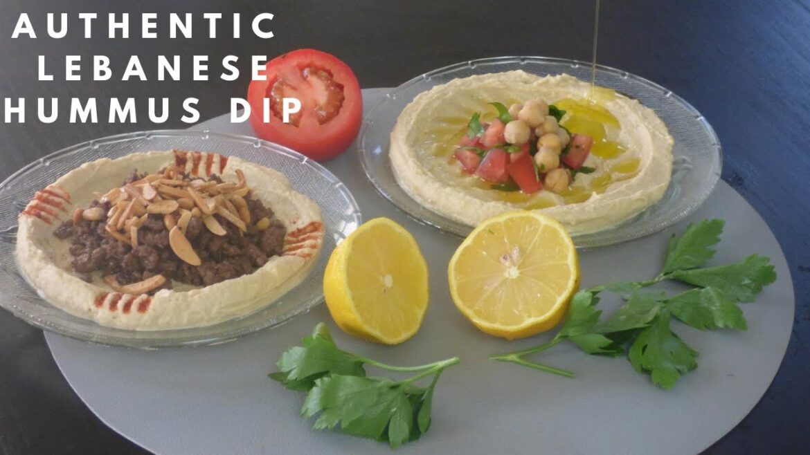 AUTHENTIC LEBANESE HUMMUS -  HUMMUS RECIPE - LEBANESE HUMMUS RECIPE - HUMMUS - HOW TO MAKE HUMMUS