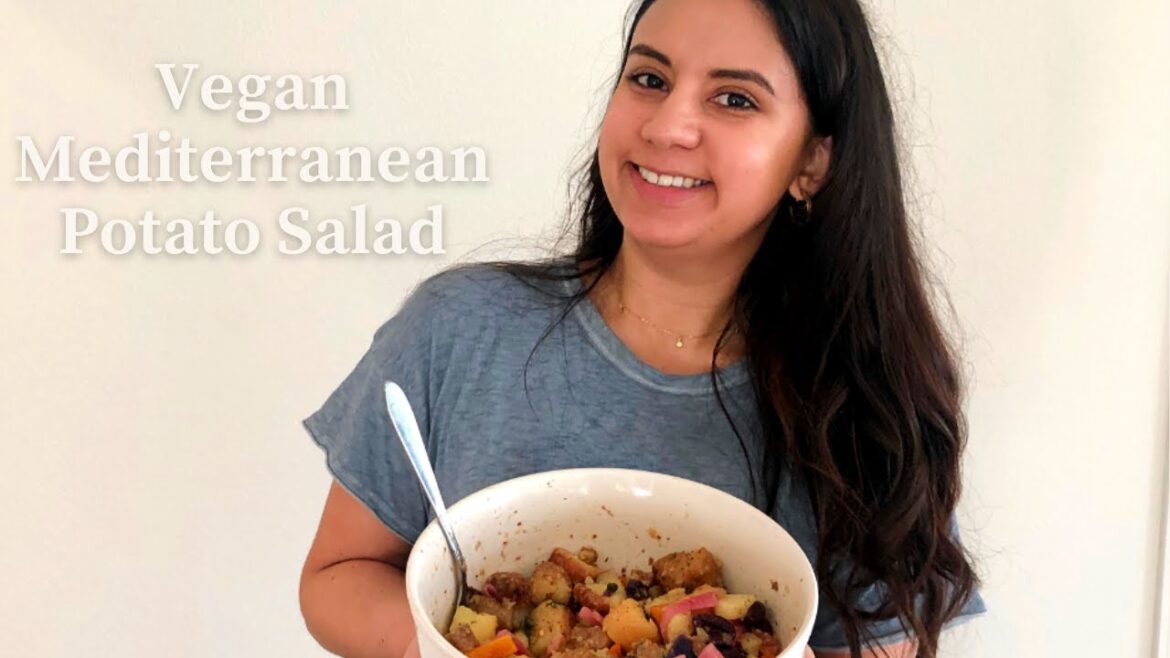 Mediterranean Potato Salad Recipe | Vegan Mediterranean Potato Salad Recipe | Vegan