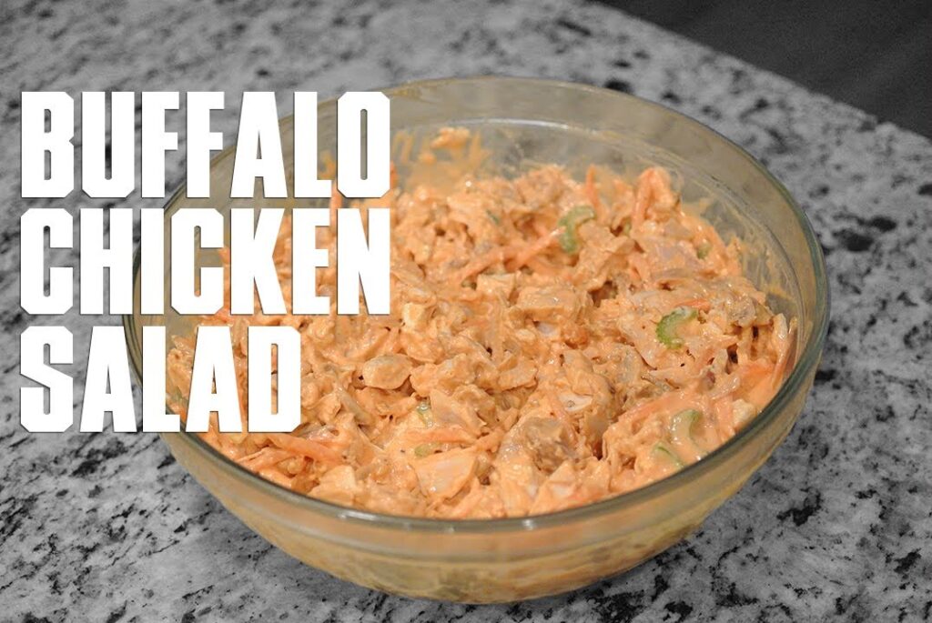 Healthy Buffalo Chicken Salad