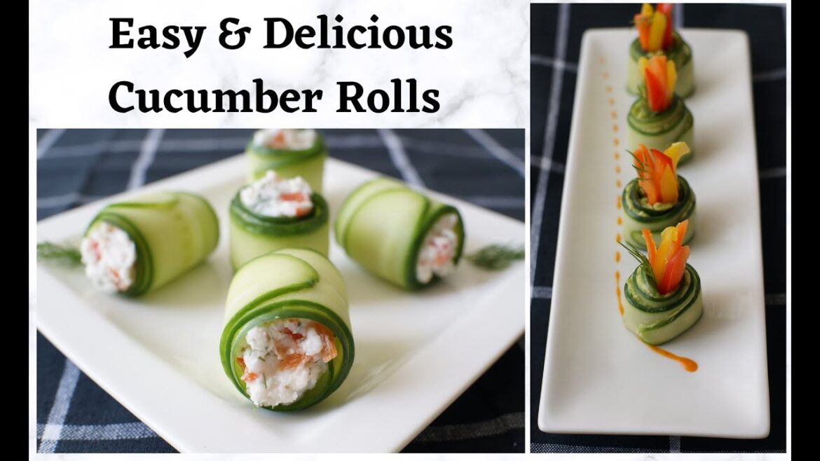 How to make Cucumber Rolls |Quick & Easy Snacks| Healthy, Delicious Appetizer |Vegan| How to make Cucumber Rolls |Quick & Easy Snacks| Healthy, Delicious Appetizer |Vegan|