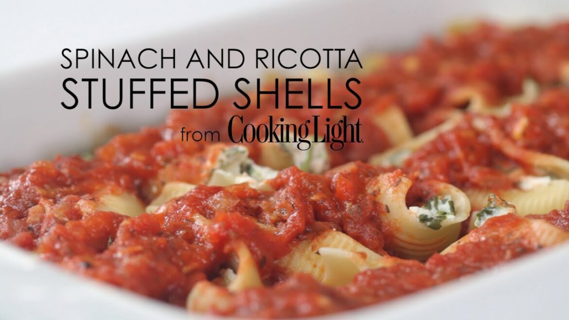 How to Make Spinach and Ricotta-Stuffed Shells | MyRecipes
