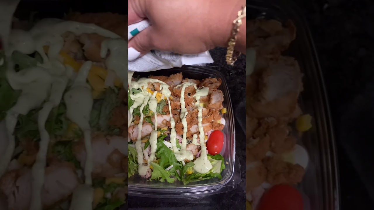 ChickFilA Cobb Salad with Ranch Avocado Dressing Dining and Cooking
