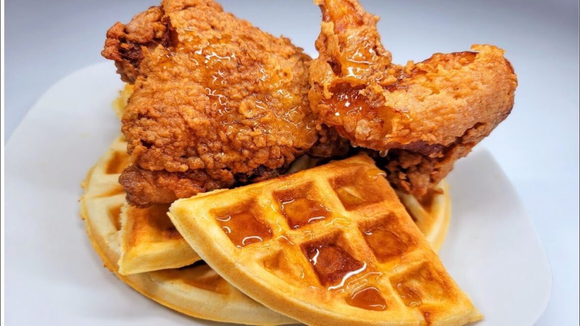 FRIED CHICKEN & WAFFLES| recipe FRIED CHICKEN & WAFFLES| recipe