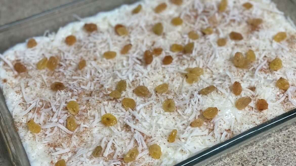 Rice pudding recipe Sutlach/ Ruz bil laban/ Arroz con leche